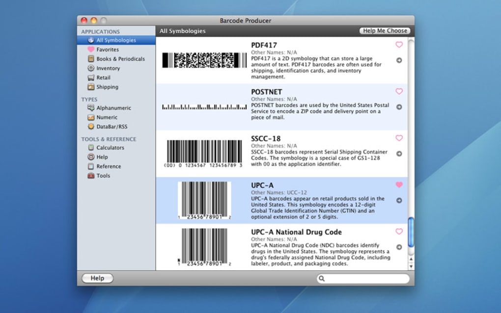 Barcode pro mac free download cnet